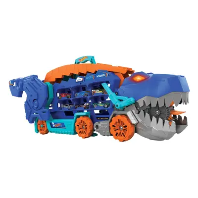 Mattel Hot Wheels City T-Rex tahač se světly a zvuky HNG50