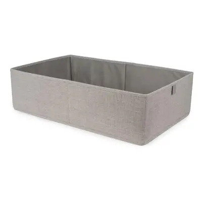 Úložný box Compactor Oxford 36 x 42 x 16,5 cm, polyester, šedo-béžový