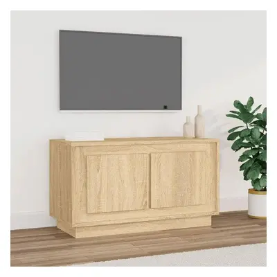 TV skříňka dub sonoma 80 x 35 x 45 cm kompozitní dřevo