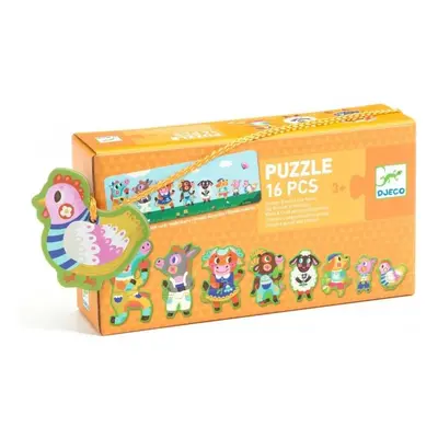 DJECO Puzzle Duo Zvířata z farmy 2+