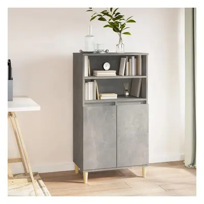 Skříň highboard betonově šedá 60 x 36 x 110 cm kompozitní dřevo