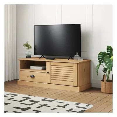 TV stolek VIGO 106 x 40 x 40 cm masivní borové dřevo