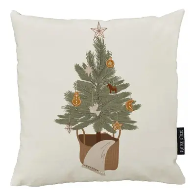 Dekorační polštář s vánočním motivem 45x45 cm Christmas Tree – Butter Kings