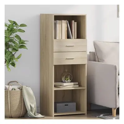 Skříň highboard dub sonoma 45 x 42,5 x 124 cm kompozitní dřevo