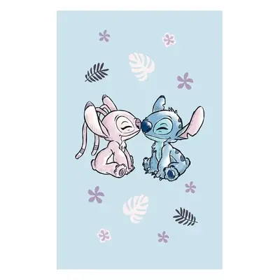 Dětský ručník Lilo a Stitch Light blue 30x50 cm