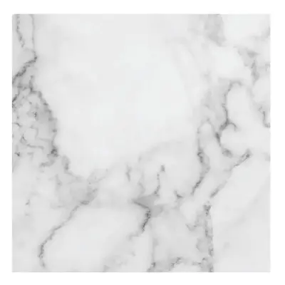 Samolepka na podlahu Ambiance Slab Stickers White Marble, 30 x 30 cm