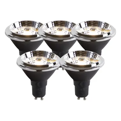 Sada 5 LED žárovek GU10 AR70 6W 475lm 3000K