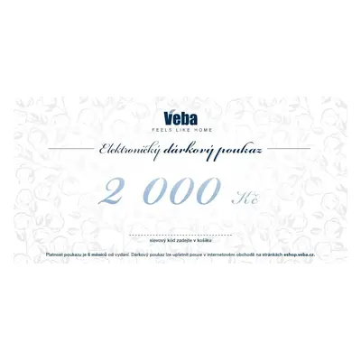 VEBA Dárkový poukaz 2000