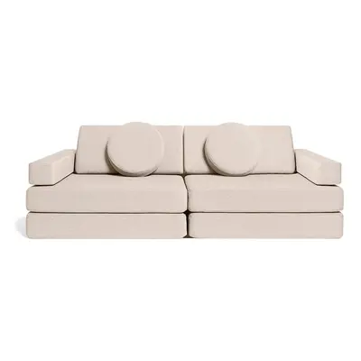 Rozkládací dětská pěnová pohovka a bunker SHAPPY PLAY SOFA ORIGINAL více barev Barva: Soft Beige