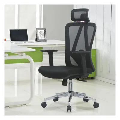 Kancelářská ergonomická židle Neoseat BOROSI — černá, nosnost 150 kg