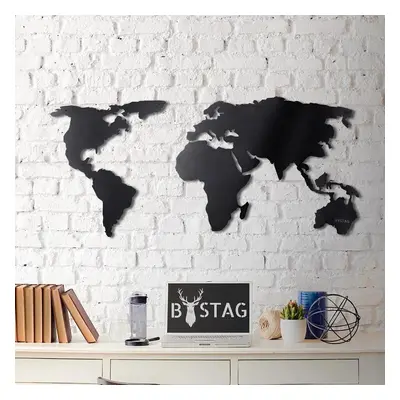 Nástěnná mapa 120x60 cm Silhouette – Bystag