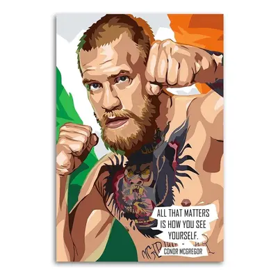 Gario Obraz na plátně Conor McGregor - Nikita Abakumov Rozměry: 40 x 60 cm