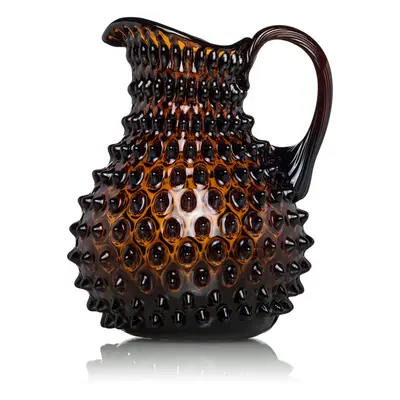 Květná 1794 ručně foukaný džbán Polka Dot Brown 2000 ml