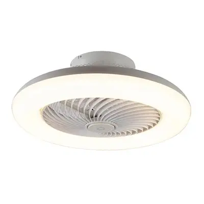 Stropní ventilátor bílý vč. LED s dálkovým ovládáním - Clima