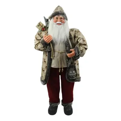 Dekorace Santa Claus Hnědý 115cm