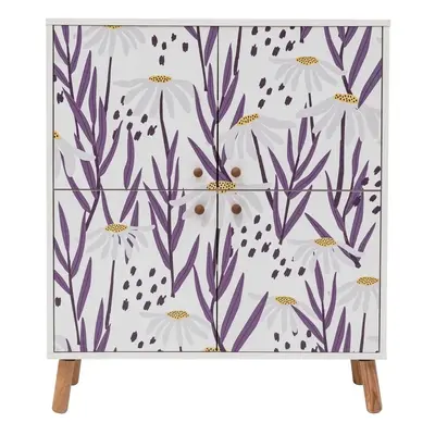 Bílá skříňka 95x111 cm Multilux – Kalune Design