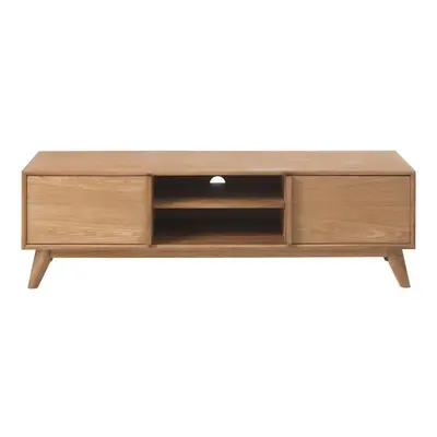 TV stolek v dekoru dubu v přírodní barvě 150x46 cm Rho – Unique Furniture