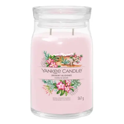 Yankee Candle vonná svíčka Signature ve skle velká Desert Blooms 567g