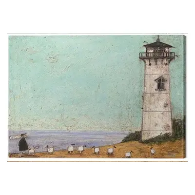 Obraz na plátně Sam Toft - Seven Sisters and a Lighthouse