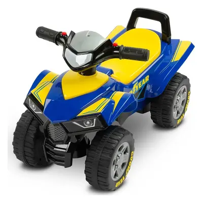 Odrážedlo čtyřkolka Toyz Quad Goodyear modro-žlutá