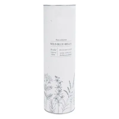 Vonný difuzér Flora Collection, Wild Blue Bella, 100 ml, 6 x 9,5 cm