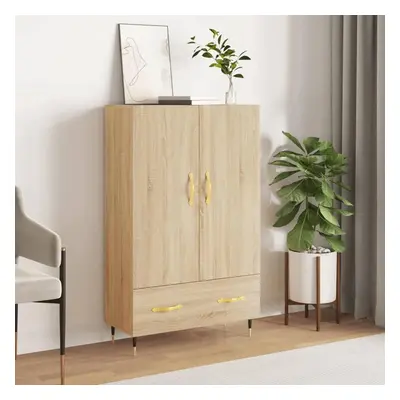 Skříň highboard dub sonoma 69,5 x 31 x 115 cm kompozitní dřevo