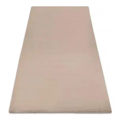 koberec BUNNY taupe, béžová, imitace králíčí kožešiny velikost 120x170 cm | krásné koberce cz