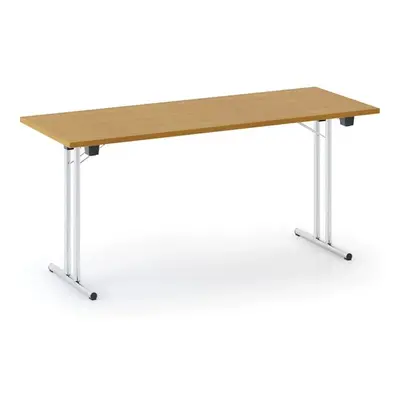 Skládací konferenční stůl FOLDING, 1600 x 800 mm, třešeň