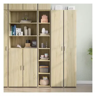 Skříň highboard dub sonoma 30 x 41 x 185 cm kompozitní dřevo