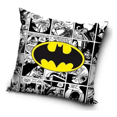 Carbotex Povlak na polštářek Batman Comic, 40 x 40 cm