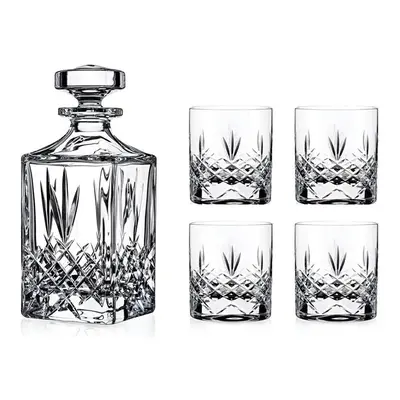 Diamante whisky set Buckingham 1+4