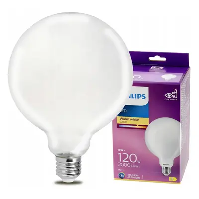 LED žárovka Philips E27 - 13W - 2000lm - 2700k velká koule