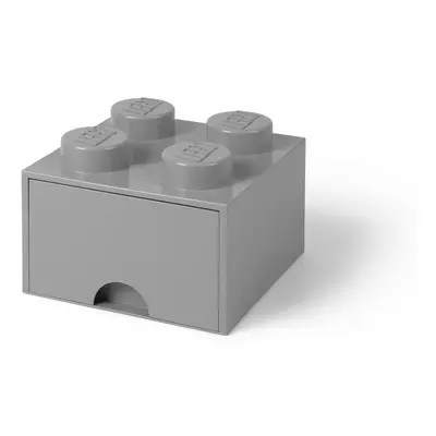 Šedý úložný box čtverec LEGO®