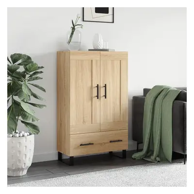 Skříň highboard dub sonoma 69,5 x 31 x 115 cm kompozitní dřevo