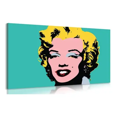 Obraz ikonická Marilyn Monroe v pop art designu