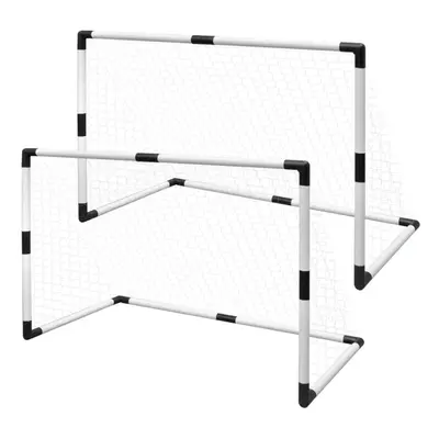 Set branky na minifotbal 2 ks pro děti 91,5 x 48 x 61 cm