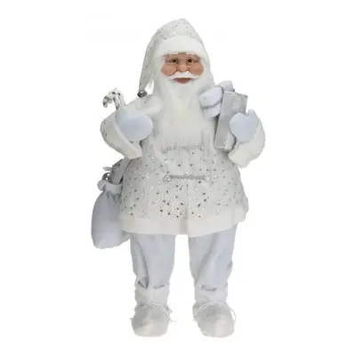 Santa Claus – bílý 80 cm