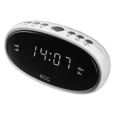 ECG RB 010 Digitální radiobudík, bílá