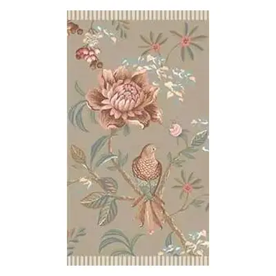 Pip Studio Secret Garden ručník 30x50cm, khaki