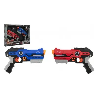 Teddies Pistole 2ks laser game - na baterie