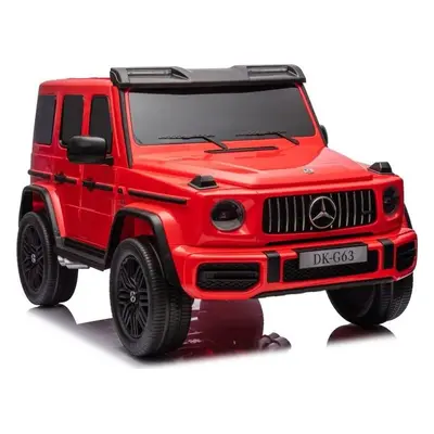 LEAN CARS Elektrické autíčko Mercedes G63 XXL 4x4 červené