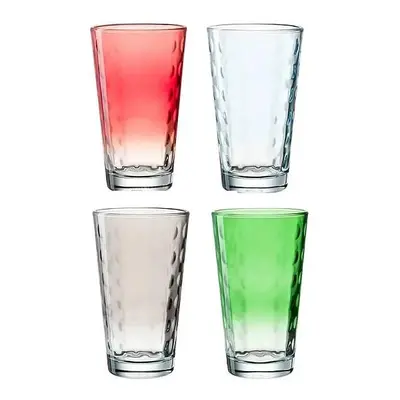 Leonardo sklenice Optic color 540 ml 4 ks