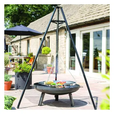 RedFire Závěsný gril na trojnožce černý 172 cm BBQ TRIPOD