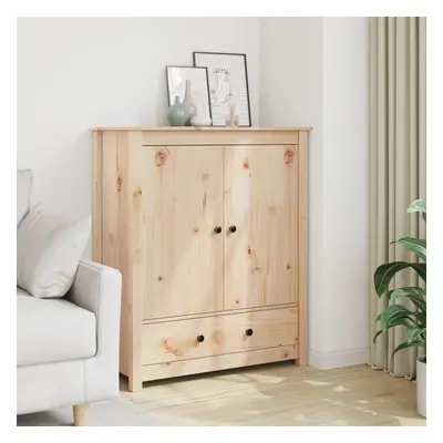 Skříň highboard 83 x 41,5 x 100 cm masivní borové dřevo