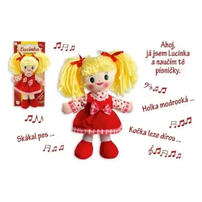 Teddies Panenka Lucinka česky zpívající