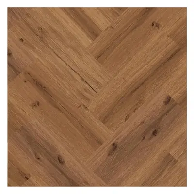 Vinylová podlaha BRASED Ecoline Herringbone HB lepený 9593 Dub královský tmavý 4,917 m²