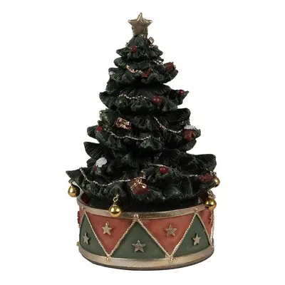 Natahovací hrací skříňka stromek Christmas Tree - Ø 12*18 cm