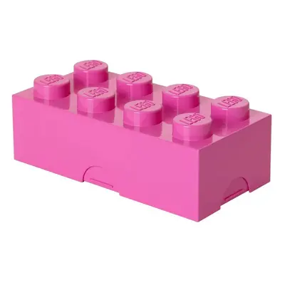 Růžový svačinový box LEGO®