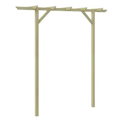 Zahradní pergola 205 x 40 x 203 cm dřevo