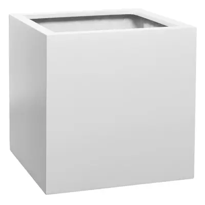 Block Matte white S - V 30 cm / D 30 cm